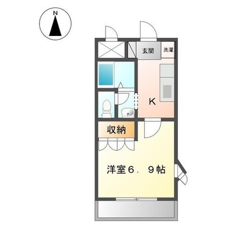 フルハウスA棟の物件間取画像